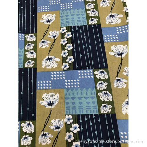 Classical Design Cotton Linen Printed Fabric